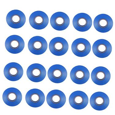 Imagem de barenx 20 peças de fita de amarrar à mão para plantas de jardim para máquinas de encadernação de galhos 3 cores - azul