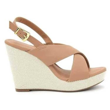 Imagem de Sandália Feminina Vizzano Anabela Alta Nude 34