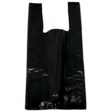 Imagem de Sacolas Plasticas Reciclada Recuperada Preto 1kg