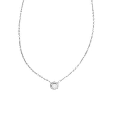 Imagem de Kendra Scott Colar feminino com pingente Liesel em prata