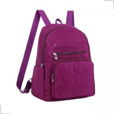 Imagem de Mochila Feminina Reforçada Escolar Trabalho Faculdade Viagem Moda Prat