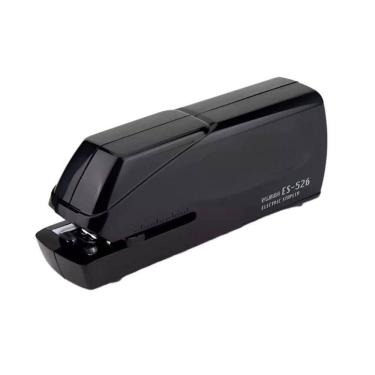 Imagem de Grampeador Elétrico Mesa Escritório Preto Papel Cartão 24fls