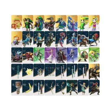 Imagem de Cartão De Jogo Zelda Breath of the Wild Tears of the Kingdom Link Prin