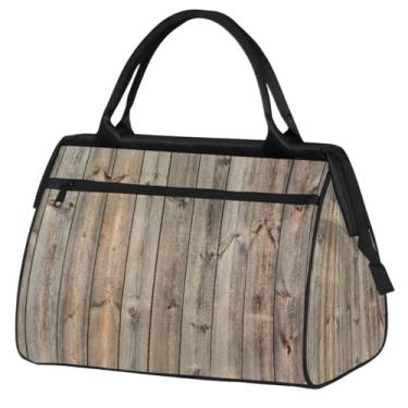 Imagem de Bolsa pequena para o fim de semana para mulheres, homens, camuflagem, cinza, design dobrável, bolsa esportiva leve para academia, Cor: 50 cm, 15.2*8.3*11.6 inch, Moderno