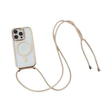 Imagem de Capa De Telefone Com Cordão Magnético Magsafe Para iPhone 13 12 11 pro