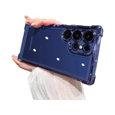 Imagem de Capa Híbrida De Acrílico Transparente Luxuosa E À Prova De Choque Para