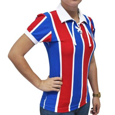 Imagem de Camisa Retrô Mania Feminina EC Bahia Cordinha-Feminino