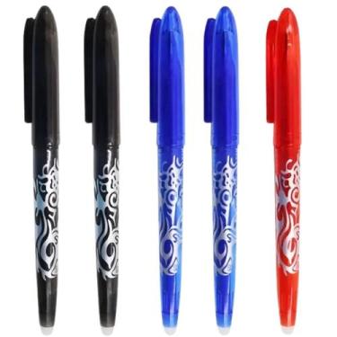 Imagem de Caneta Apagável Kit 5 Canetas Fantasminha Para Tecido Artesanato Marca