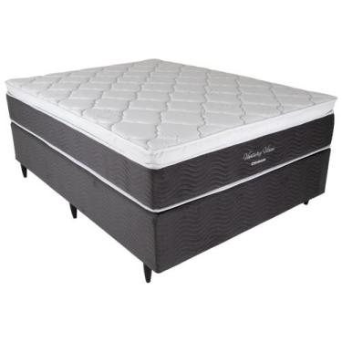 Imagem de Cama Box (Box + Colchão) Queen Ortobom de Molas  - Ensacadas 61cm de A