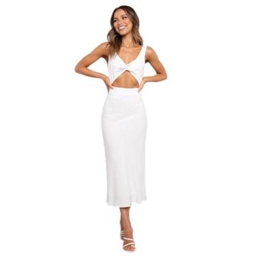 Imagem de Petal & Pup Vestido feminino Apollo branco, Branco, 44