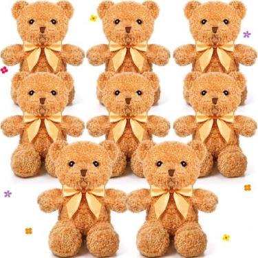 Imagem de Peluches Oso HyDren Lindo 30 cm Paquete de 8 para Niños