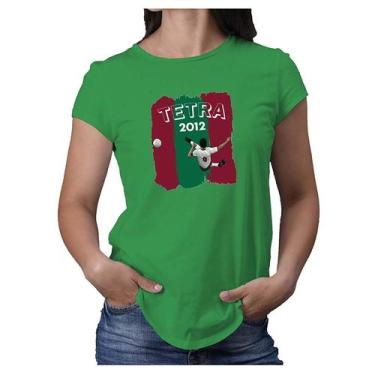 Imagem de Camiseta Feminina Voleio Pro Tetra - NovoManto, Verde escuro, P