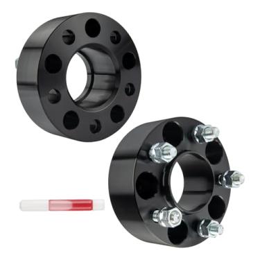 Imagem de MARSFLUX 2 peças 5.1 cm 5x4.5 5x114.3-71.5 mm substituição de espaçadores de roda para Cherokee Wrangler, espaçadores de roda rodas 5x4,5