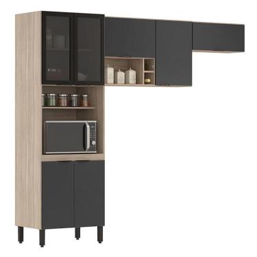 Imagem de Cozinha Modulada Composição 7 Firenze 3 Peças - Demóbile