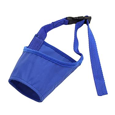 Imagem de Máscara para Boca de Cachorro Anti-mordida Anti-uso indevido Anti-latido Ajustável Poliéster Premium Confortável Respirável Fácil Colocar Fivelas Resistentes Lavável