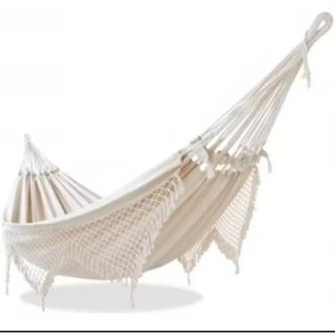 Imagem de Rede de Descanso Casal Dormir Grande Luxo Gigante(Cru)