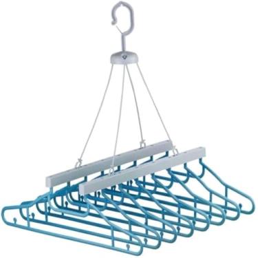 Imagem de Varal portatil, secar roupas em qualquer lugar, leve e dobravel, pratico