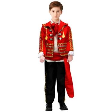 Imagem de Fantasia Toureiro Espanhol Infantil Luxo Completa e Exclusiva (G 9-10)
