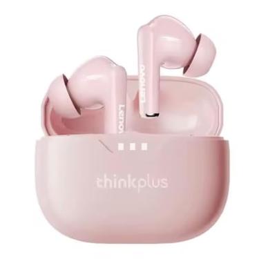 Imagem de Fone de Ouvido Bluetooth LEN0V0 LP3 Pro Sem Fio TWS - Baixa Latência em Jogos True Wireless Sport Headset, 5.2 Touch Control, Microfone embutido, Bateria de Longa Duração (Preto) (Rosa)