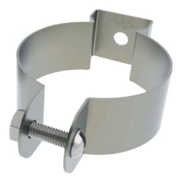 Imagem de Abraçadeira 1.1/2 Tipo D Com Parafuso - 50 Unidades - Luxtil Elétrica