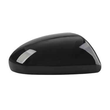 Imagem de Substituição da porta retrovisor do carro espelho lateral capa habitação Compatível com mazda 3 2010-2013 acessórios do carro(Black Right)
