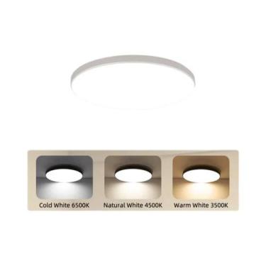 Imagem de Luz De Teto LED À Prova d'Água 30/18W IP65 Iluminação Interna Redonda 