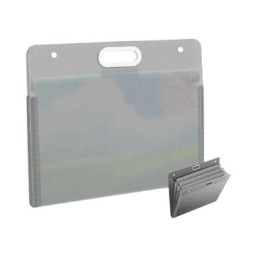 Imagem de Pasta De Arquivo Portátil Impermeável A2 A3 A4 Com Quatro Camadas Para