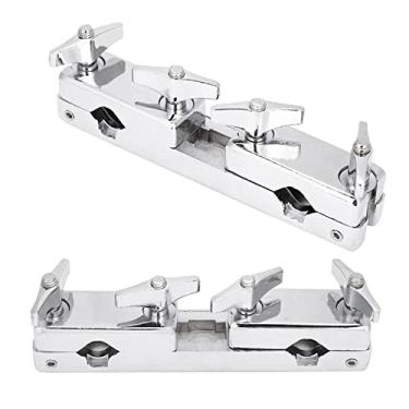 Imagem de Acouto Suporte de Montagem de Cowbell, Braçadeira de Conexão de Ferro, Suporte de Haste, Conjunto de Percussão, Acessório de Cowbell e Acessórios de Percussão, Braçadeiras de Hardware de Montagem