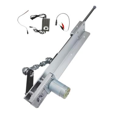 Imagem de RNXRZANK Mini Atuador Linear Ajustável com Motor de Ciclo Alternativo E Mecanismo Telescópico, com Controlador de Velocidade DIY E Adaptador de Energia, Ideal, 95 Vezes Por Minuto