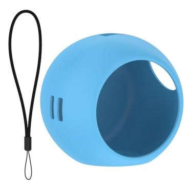 Imagem de Capa de silicone para Punirunes, capa protetora com cordão, capa de proteção, antiarranhões (azul celeste)