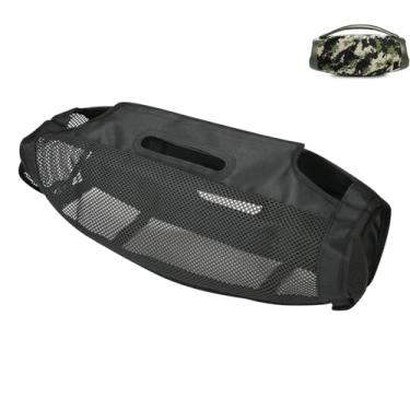 Imagem de Capa de alto-falante para JBL Boombox, capa protetora de malha, capa protetora, capa de transporte de viagem, preta