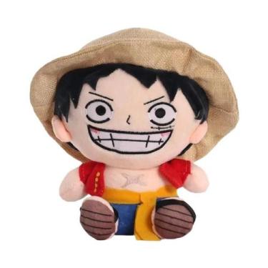 Imagem de Brinquedos De Pelúcia Anime OnePiece De 20cm Luffy Chopper Ace Roronoa