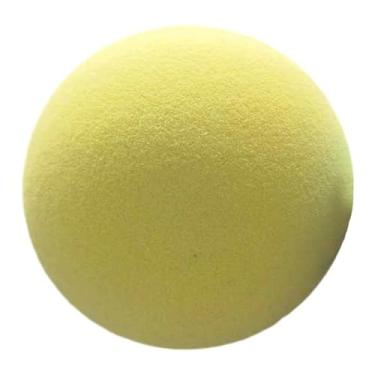 Imagem de oshhni Bola de Pickleball Silenciosa, 74mm, Bola de Prática Silenciosa e Sem Som em PU Macio para Pickleball, Ideal para Iniciantes em Parques, Jogos em, Amarelo