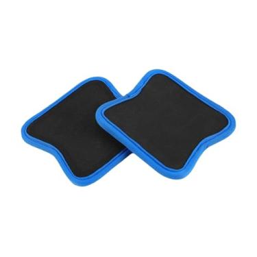 Imagem de Colaxi Luvas de proteção com almofadas de aderência (2 unidades), unissex, acessório para levantamento de peso, ideal para musculação, fitness, esportes e, Azul