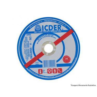 Imagem de Disco Corte Refrat 4.1/2X1/8X7/8 Crs14