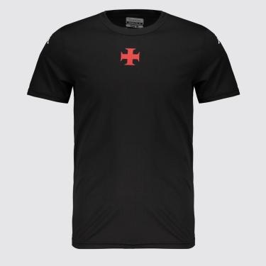 Imagem de Camiseta Kappa Vasco Viagem 2025 Masculina-Masculino