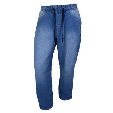 Imagem de Calça Jeans Masculina Freesurf Over Size Denin Azul - 1108-Masculino