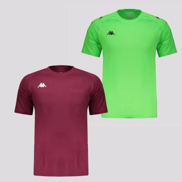 Imagem de Kit 2 Camisas Kappa Garret Masculina-Masculino