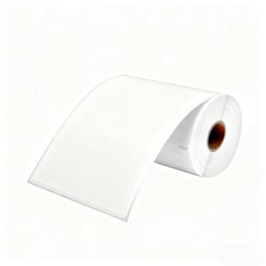 Imagem de Rongta Etiquetas térmicas diretas de 10 x 15 cm, 220 folhas/rolo, papel de envio para impressoras térmicas, etiquetas adesivas permanentes para envio, 220 folhas/rolo