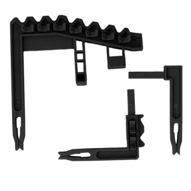 Imagem de XUXHOU Organizador do Saco de Golfe, Organizador Portátil do Suporte Dos Eixos Clube Dos Pp para Acessórios Esportes Ao Ar Livre para o Saco (Preto)