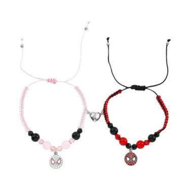 Imagem de Pulseira Ajustável Do Homem-Aranha Para Casal, Presente Para O Dia Dos