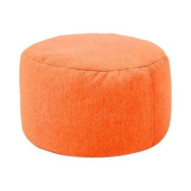 Imagem de Puff Redondo De Linho 30cm X 20cm OTAUTAU, Puff De Descanso, Puff Tata