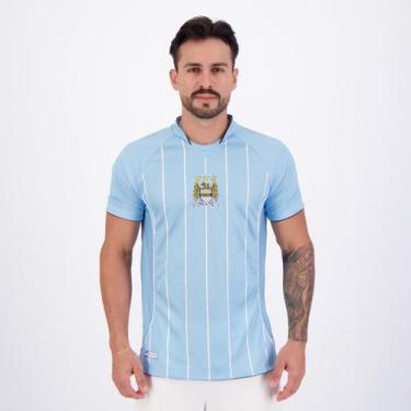 Imagem de Camisa Manchester City Retrô 2008 Azul - Retromania, GG