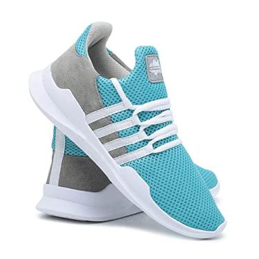 Imagem de Tênis Ever Way Novo Caminhada - Azul - 44