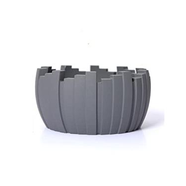 Imagem de x3anggyt5 Cinzeiros de cigarros cinzeiro de escritório doméstico cinzeiro irregular de grande capacidade pode ser preenchido na decoração do quarto café comercial cigarro charuto cinzeiro cinzeiro