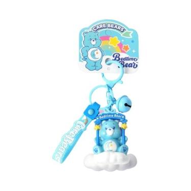 Imagem de Chaveiro Oficial Licenciado Care Bears Urso Do Sono Fofo Com Estrela E