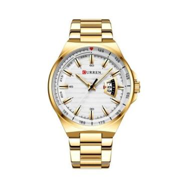 Imagem de Relógio Masculino De Luxo Com Pulseira De Aço Inoxidável, Relógio De Q