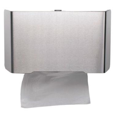 Imagem de Dispensador Toalheiro Suporte Porta Papel Dispenser Toalha Interfolhad