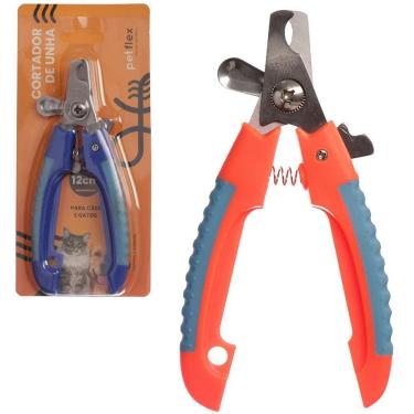 Imagem de Alicate Cortador De Unha 12Cm Na Cartela Petflex