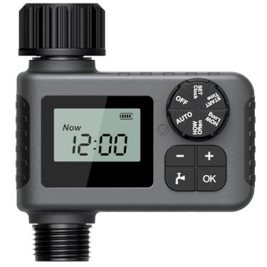 Imagem de Insoma Temporizador de irrigação, temporizador de água para mangueira de jardim, manual | Atraso de chuva | Sistema de irrigação automático, temporizadores de irrigação automática para quintal e